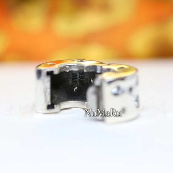 PANDORA Stars & Galaxy Clip Charm 790010C01 - Picture 3 of 3